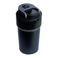 Termos ze stali nierdzewnej Daisy, czarny - 550 ml | PR-5074.02