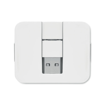 4-portowy hub USB SQUARE-C | MO-MO2254-06