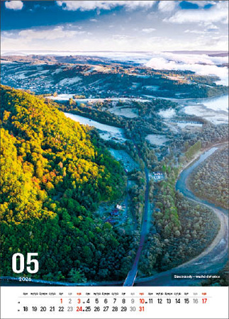 Kalendarz wieloplanszowy STANDARD – Polskie góry | J-WP117