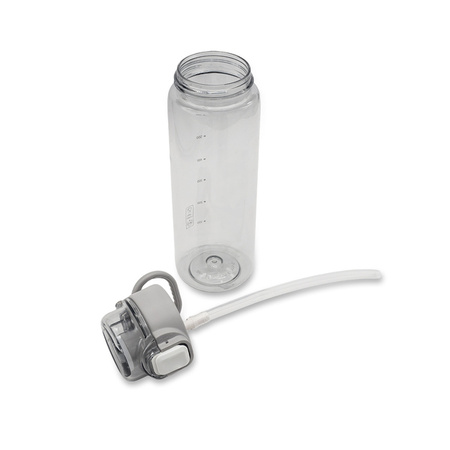 Bidon ze słomką Amad 800 ml, szary | RD-R08102.21