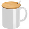 Kubek ceramiczny z łyżeczką 300 ml | MC-8296906