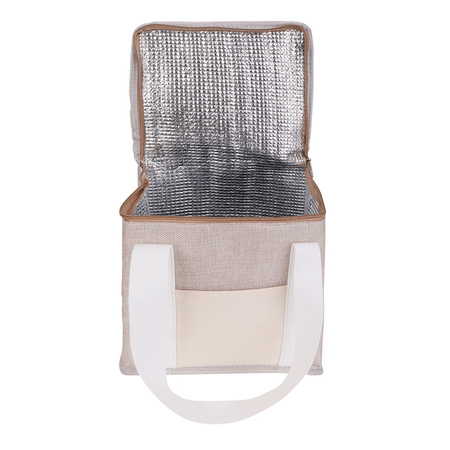 Torba izotermiczna na lunch z juty Loni | RD-R08508.13