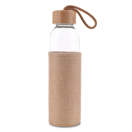 Szklana butelka Aquarius 500 ml, beżowy  | R08237.13
