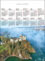 Kalendarz planszowy A1 – Zamek w Niedzicy | J-A 32