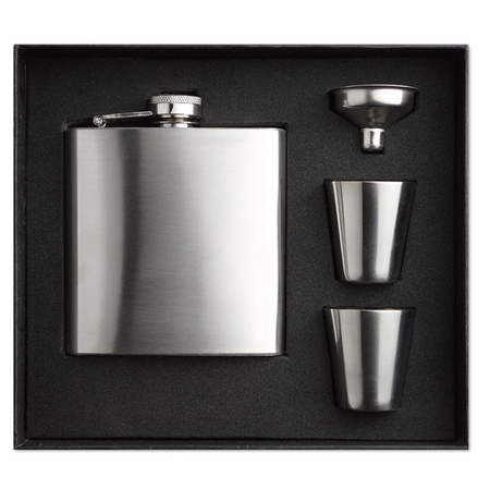 Piersiówka SLIMMY FLASK SET | MO-MO8321-16