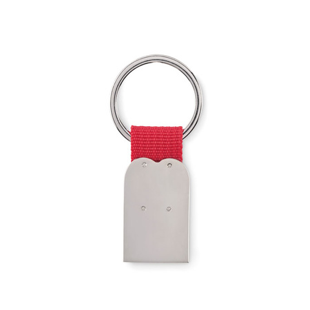 Metalowy brelok, serce | MO-MO7155-05