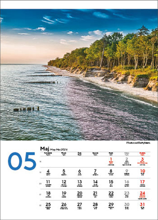 Kalendarz wieloplanszowy STANDARD – Malownicza Polska | J-WP118