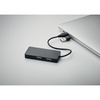 3-portowy hub USB kabel 20cm | MO-MO2142-03
