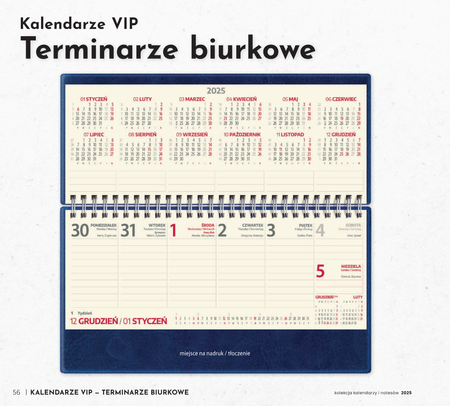 Terminarz biurkowy Premium | AT-TB63