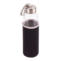 Szklana butelka Vim 500 ml, czarny | RD-R08276.02