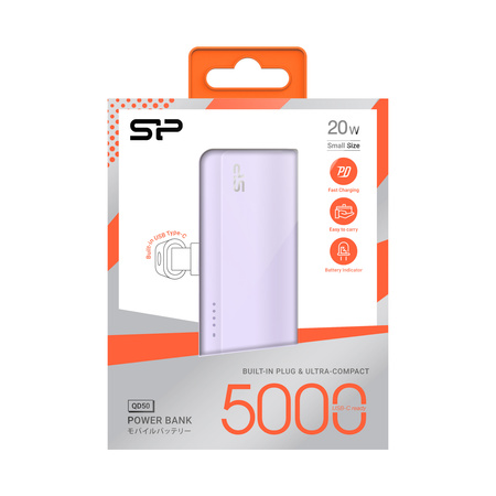 Power bank QD50 5000 mAh Silicon Power | EG-EG834312