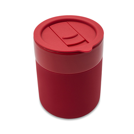 Kubek ceramiczny Caldo 370 ml, czerwony | RD-R85322.08