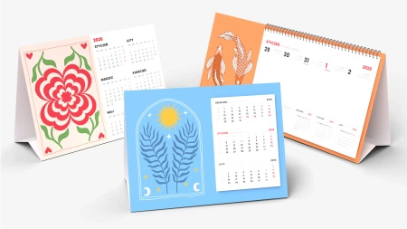 Kalendarze biurkowe
