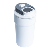 Termos ze stali nierdzewnej Daisy, biały - 550 ml | PR-5074.01