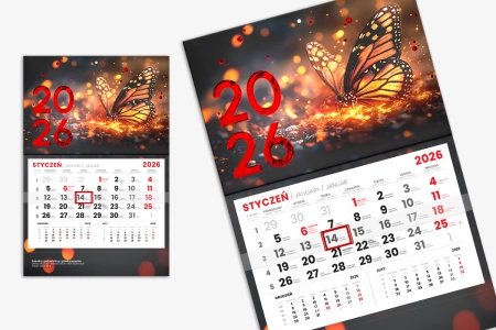 Kalendarz jednodzielny | KA-KJ/C