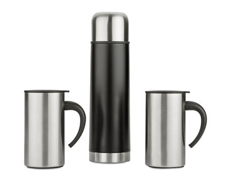 Zestaw upominkowy ACON (Termos 500ml, 2 kubki 260ml) | BC-17499