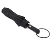 Składany parasol sztormowy VERNIER, czarny  | R07945.02
