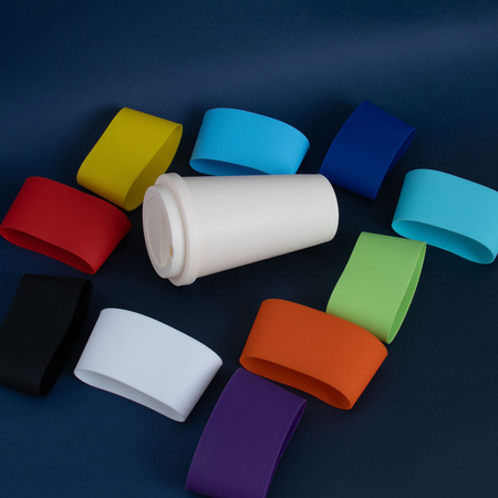Plastikowy kubek termiczny GALA, kość słoniowa - 480 ml | PR-5077.13