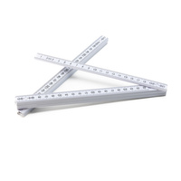 Składana miarka 2 m, biały | R17629.06