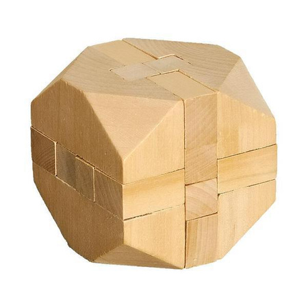 Układanka logiczna Cube, ecru | R08820