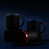 Kubek ceramiczny soft-touch ALEX, czerwony - 500 ml | PR-6147.05