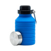 Składany bidon sportowy Makalu 550 ml, niebieski  | R08436.04