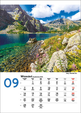 Kalendarz wieloplanszowy STANDARD – Malownicza Polska | J-WP118