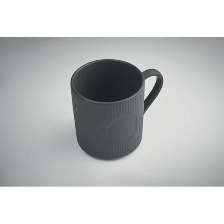 Kubek ceramiczny w prążki 340 m | MO-MO2397-15