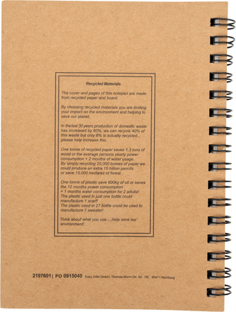 Notes A6 w linie z długopisem KEYSTONE | EG-197601