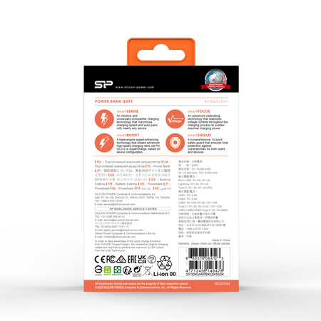 Powerbank SILICON POWER QX55 30000 MAH | EG-EG833003 30000