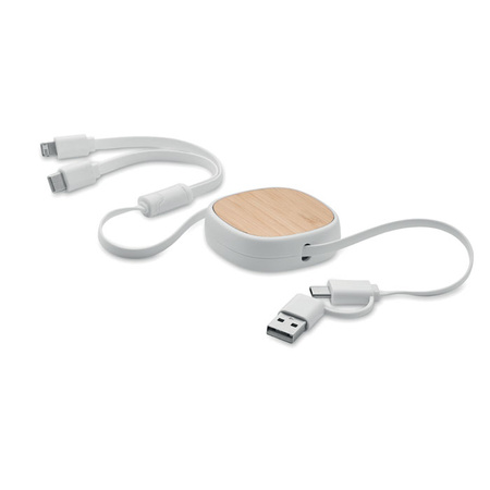 Chowany kabel USB do ładowania TOGOBAM | MO-MO2146-06