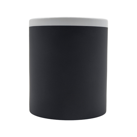 Kubek ceramiczny Velutti 350 ml, czarny | RD-R85326.02