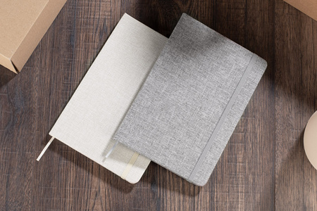 Notes z recyklingowanej bawełny BIVELLO A5 | BC-18011-14