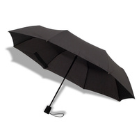 Składany parasol sztormowy Ticino, czarny | R07943.02