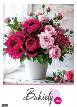 Kalendarz wieloplanszowy STANDARD – Bukiety | J-WP 130