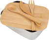 Lunch box ze sztućcami 1000 ml DIEST | EG-231313
