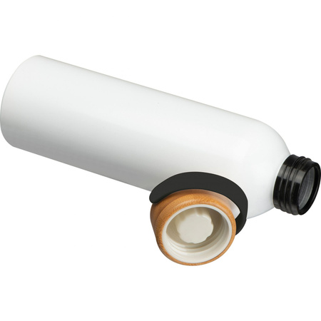 Bidon metalowy z karabińczykiem 800 ml | MC-6019408