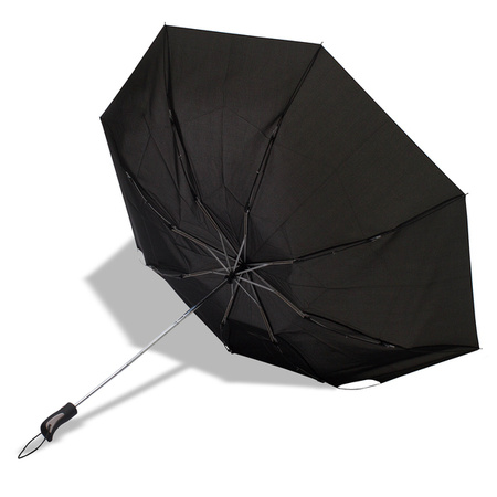 Składany parasol sztormowy VERNIER, czarny  | R07945.02