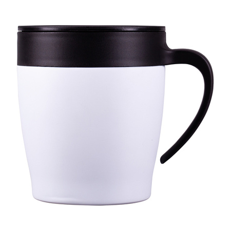 Kubek z uchem Chillout 350 ml, biały  | R08427.06