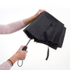 Składany parasol sztormowy VERNIER, czarny  | R07945.02