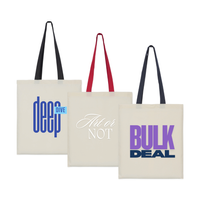 Torba bawełniana 140g kolorowa z kolorowym nadrukiem