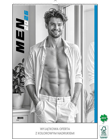 Kalendarz wieloplanszowy STANDARD – Men | J-WP149