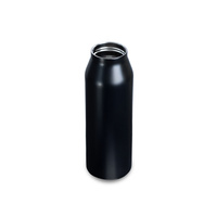 Stalowa termobutelka ALICE, czarny - 600 ml | PR-5079.01