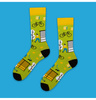 Tkane skarpety wysokie | Sk 25.04