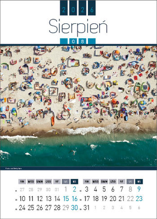 Kalendarz wieloplanszowy STANDARD – Air Poland | J-WP 129