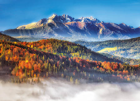 Kalendarz czterodzielny – Poranek w Tatrach | J-C 78 BK