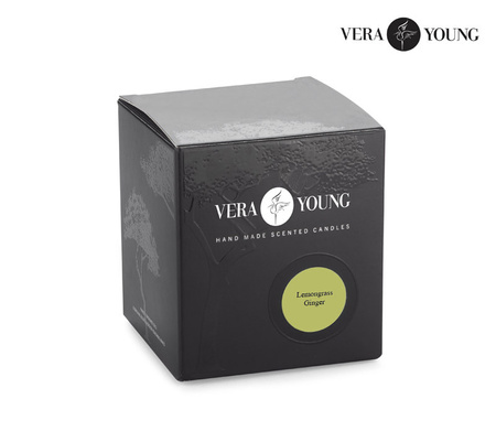 Świeca sojowa 170g - Lemongrass & Ginger - VERA YOUNG | BC-12101-19