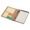 Notes memo 100x180/70k linia Kraft Paper, czarny/beżowy | R73661.02