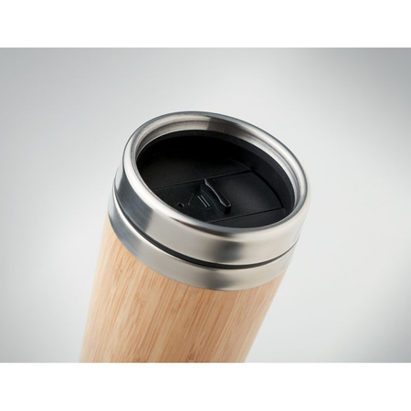 Bambusowy kubek podróżny 400ml | MO-MO9444-40