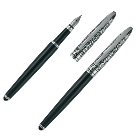 Zestaw piśmienny długopis i pióro wieczne JACQUES Pierre Cardin | MC-B0400600IP303